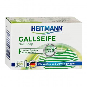 Мыло-пятновыводитель для белого и цветного белья Heitmann Gallseife 100 г