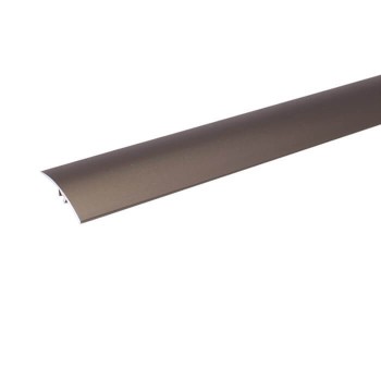 Профиль алюминиевый дилатационный D1 Dekora 30х1800 мм, Титановый