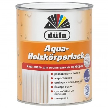 Аква-эмаль для отопительных приборов Dufa Aqua-Heizkörperlack 0,75 л
