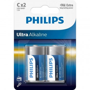 Батарейки Philips LR14E2B/10 1.5 В (2 шт.)