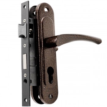 Broască îngropată cu mâner "Bravo", cupru, 55x45 mm APIKO ZV-4-U