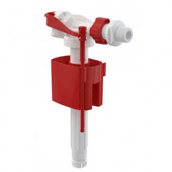 Клапан заливной Alca Plast c боковой подводкой, пластиковая резьба 1/2" (A150-1/2")