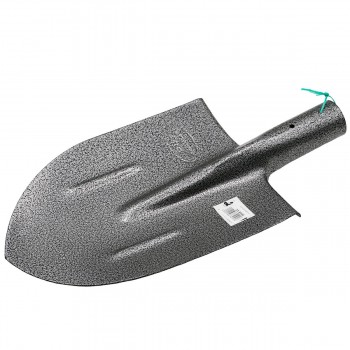 Лопата штыковая без черенка, стальная, серая