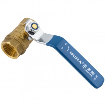 Кран шаровой MPN 1/2 ВР х 1/2 ВР, латунный, с ручкой