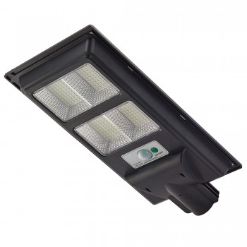 Corp de iluminat stradal cu baterie solară NOAS YL73-0100-S, 100 W, 8000 lm, 6500 K, 380x190 mm