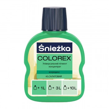 Coler Sniezka COLOREX salată verde №45 0,1 l