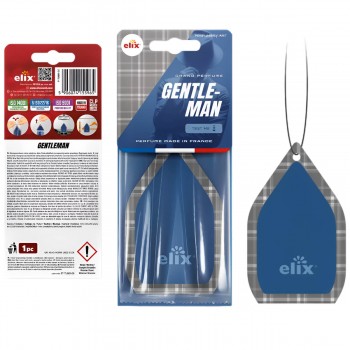 Ароматизатор для автомобиля (машины) бумажный Elix TULIP Gentleman P-TU001-GE