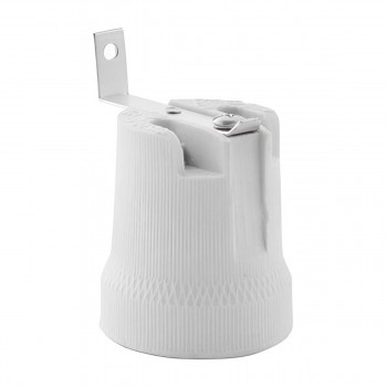 Патрон для лампы керамический с уголком Horoz Electric Е27 IP20 HL592