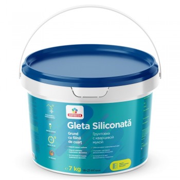 Grund cu făină de cuarț Supraten Gleta Siliconată 7 kg