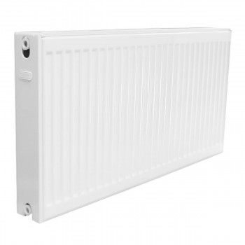 Radiator panou din oțel Terra Teknik 500x1000 mm, tipul 22, 1/2", conectare laterală, alb