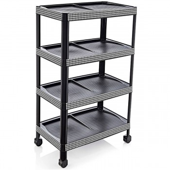 Pantofar din plastic Ozer GoGo, 4 compartimente, 47,5x80x27,5 cm, A003