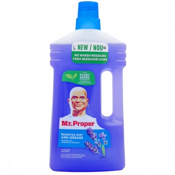 Soluție Mr. Proper (1 l; aromă de lavandă) pentru spălarea podelei