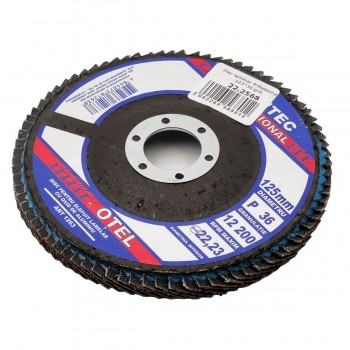 Disc lamelar BAUTEC UNIVERSAL pentru polizor unghiular (125 mm; 22,23 mm; P36) art. 1263