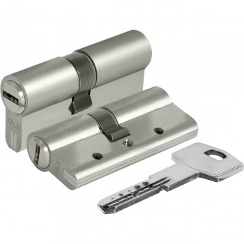 Цилиндр Kale 164BM 62 (26 х 10 х 26) мм ключ/ключ матовый никель