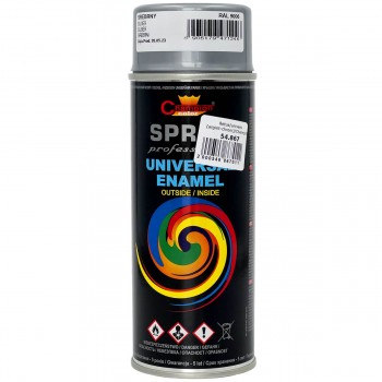 Эмаль аэрозольная Champion Color UNIVERSAL ENAMEL серебряный глянцевый 400 мл