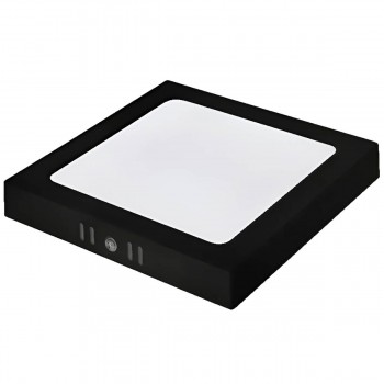 Corp de iluminat LED aplicat Horoz SELENA-18 18 W 3CCT 1660 lm IP20 pătrat negru