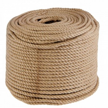 Frânghie răsucită din iută OZEGE 10 mm (Art. 27182)