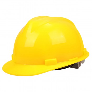 Cască de protecție RTRMAX RHS1030 galbenă, reglabilă, cu ventilație