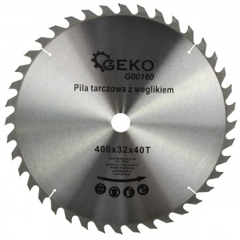 Disc circular pentru lemn GEKO G00160, 400x32 mm, 40 dinți