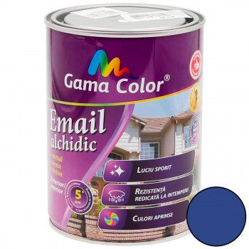 Эмаль алкидная Gama Color синяя, глянцевая, 2.7 кг