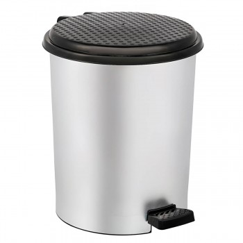 Мусорное ведро Elif Plastic 27х30х33 см, 11 л, пластиковое, с педалью N366
