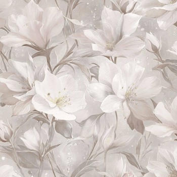 Tapet vinilic pe bază de flizelină VILIA Penelopa 2224-61, cu model floral, 1,06 x 10,05 m