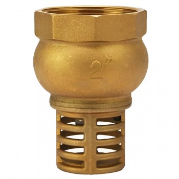 Обратный клапан донный с латунной сеткой HYDRO-S 1 ВР, 10 бар, до 90 °C (Арт. 0411025)