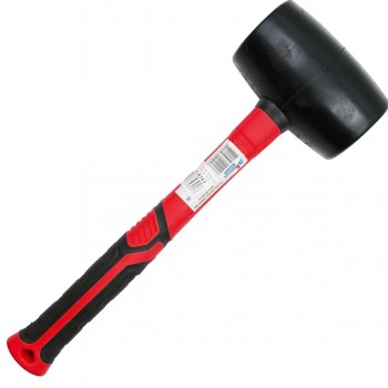 Киянка резиновая PRIMAFLEX 900 г, фиберглассовая рукоятка, длина 32,5 см