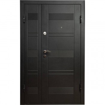 vkhodnaja-metallicheskaja-dver-pu132-2050kh1200-mm-levaja-antracit-belyjj