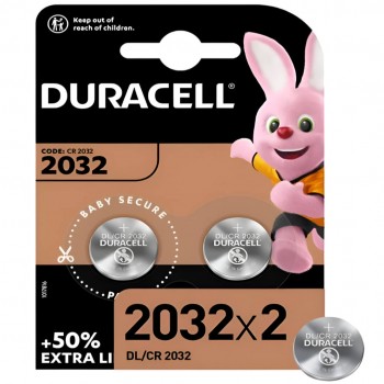Baterie Duracell CR2032 Lithium 2 buc