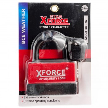 lacat-x-force-75-mm-impermeabil-cu-acoperire-cauciucata