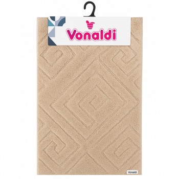 Набор ковриков для ванной и туалета Vonaldi Elit, 2 шт., 50х80 см + 50х40 см