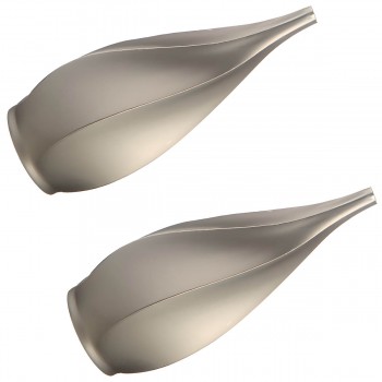 Cap Dekora Levita 16 Algida pentru galerii 16 mm Satin (2 bucăți)