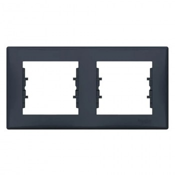ramka-dvukhmestnaja-schneider-electric-sedna-grafit-gorizontal-naja-sdn5800370