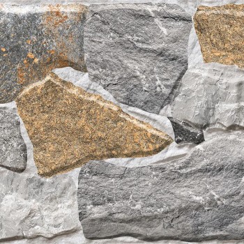 Плитка керамогранитная настенная Domingo Tiles Eris 04 Matt 300х600 мм серый