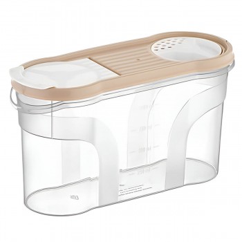 Контейнер для сыпучих Dunya 1.4 л, с дозатором, 220х85х122 мм, пластиковый