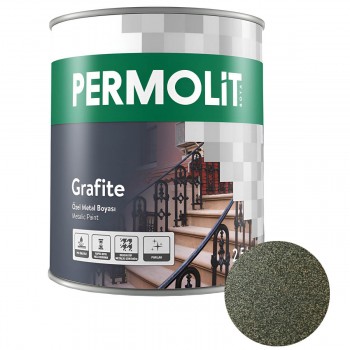 Краска для металла эпоксидная графитовая PERMOLIT GRAFITE 0,75 л, Серый 1768