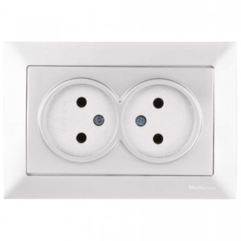 dvojjnaja-rozetka-bez-zazemlennja-belyjj-mutlusan-candela-2125-201-0201