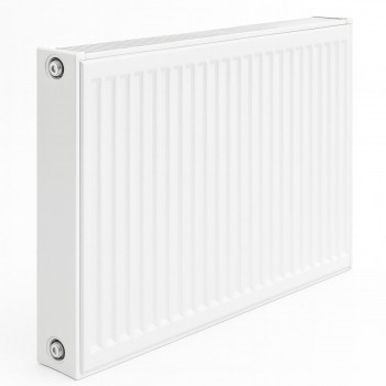 Radiator panou din oțel SANICA 500x1100 mm, tipul 22, 1/2", conectare laterală, alb