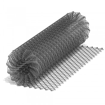 Сетка Рабица стальная 45x45 мм, d.1,6 мм, 1,5х10 м