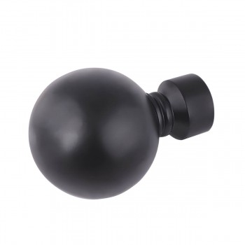 Cap Dekora Stylus 19 Soleo pentru galerii 19 mm Negru mat (2 bucăți)