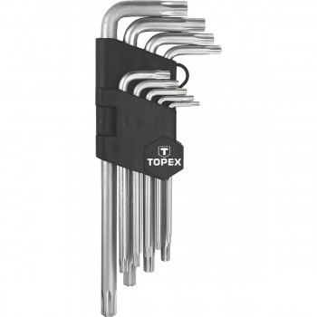 Набор ключей TORX 9 шт. TOPEX T10-T50 35D961