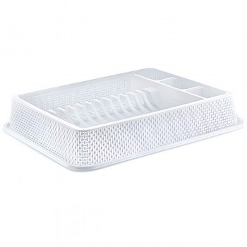 Uscător pentru veselă OZER 415 x 500 x 90 mm, din plastic N012