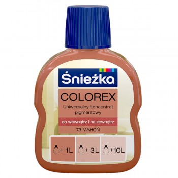 Coler Sniezka COLOREX lemn roșu №73 0,1 l