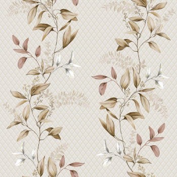 Обои дуплексные Саратовские обои С6-831Д Светлана-02 Гр2 бежевый, 0,53 х 10,05 м