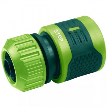 Mufă cu oprire automată VERTO 15G731 pentru furtunuri 1/2"-5/8"