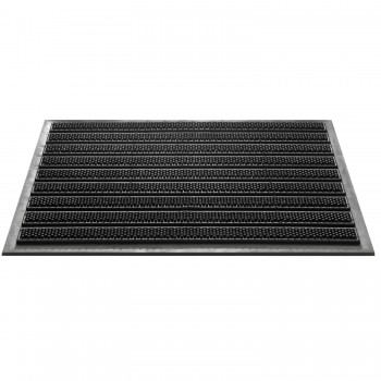 Covoraș de intrare din cauciuc Hamat COMPACT 40x60 cm, grosime 10 mm, negru