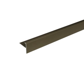Profil din aluminiu pentru trepte Dekora CT10 10 mm, 2.5 m Champagne Matt