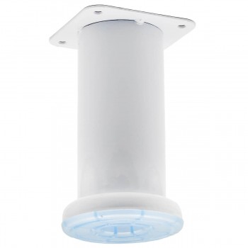 Ножка мебельная 50х120 мм, металлическая, белая