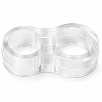 Стопор дверной для ручки PROFMET силиконовый, прозрачный, 45 мм, диаметр 18 мм (Арт. 447108)